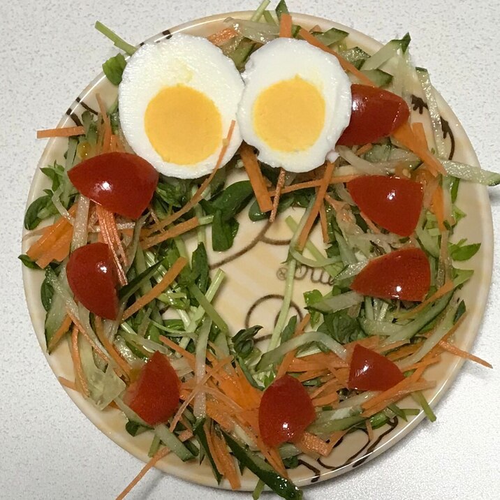 クリスマスリースの卵野菜サラダ レシピ 作り方 By ともオカンyoutuber 楽天レシピ クリスマスリースの卵野菜サラダ レシピ 作り方 By ともオカンyoutuber 楽天レシピ
